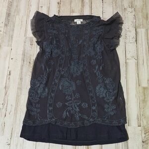Sundance Floral Lace Blouse
